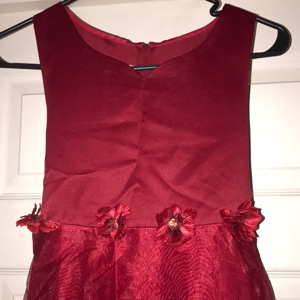 Juniors size 12 red dress